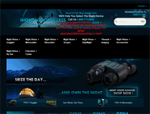 Tablet Screenshot of nightvision4less.com
